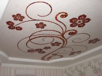 изображение на потолке